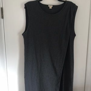 J.Crew drapey knit sleeveless dress